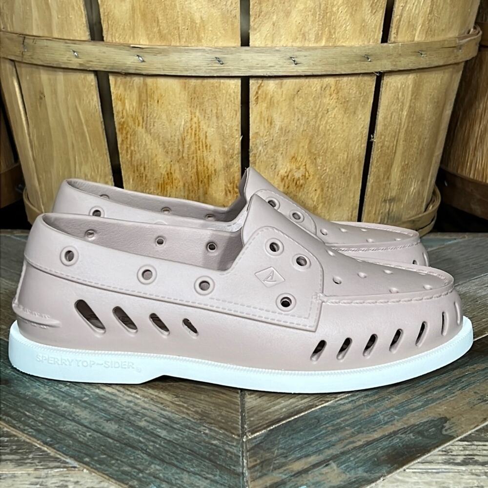 Sperry A/O Float Blush Pink Foam Lightweight Slip-On Boat Shoes Womens Size 6